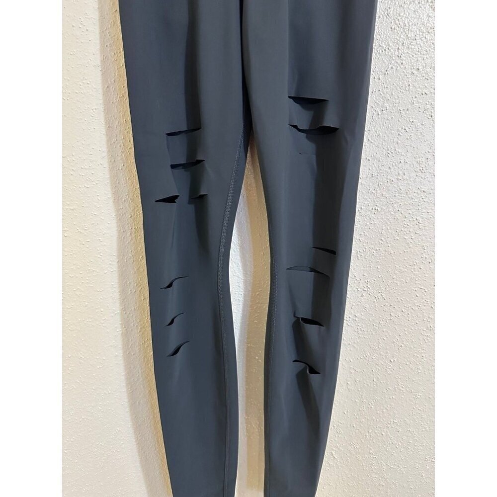 Alo Yoga Women's High Waisted Ripped Warrior Legging Size XS - Picture 5 of 9